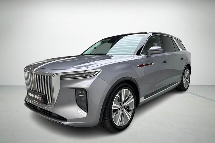 Grå Hongqi E-HS9 fra 2024