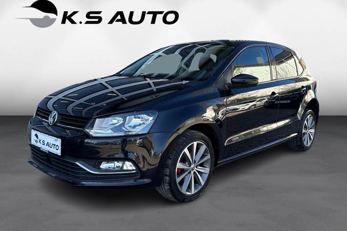 Sort VW Polo fra 2016