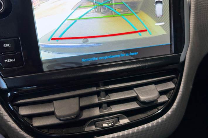 Sort Peugeot 208 fra 2018