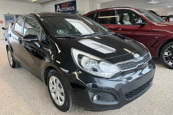 Sort Kia Rio fra 2013