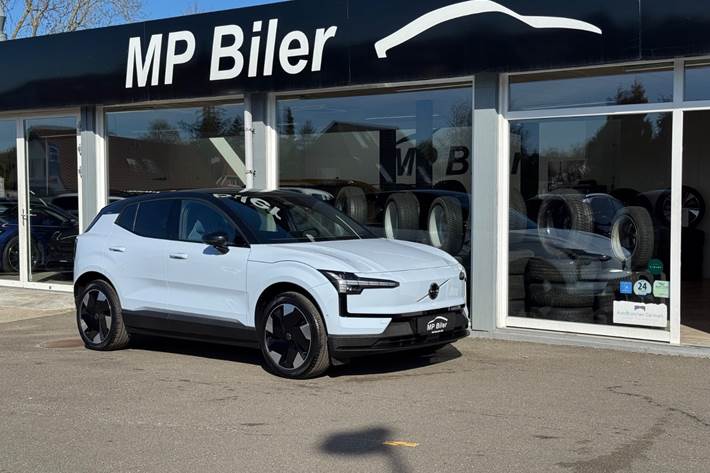 Blå Volvo EX30 fra 2024