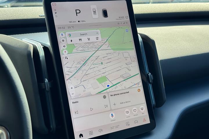 Blå Volvo EX30 fra 2024