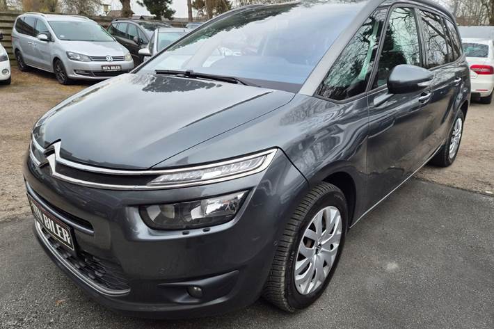Grå Citroën Grand C4 Picasso fra 2014