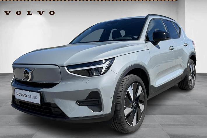 Grå Volvo EX40 fra 2025