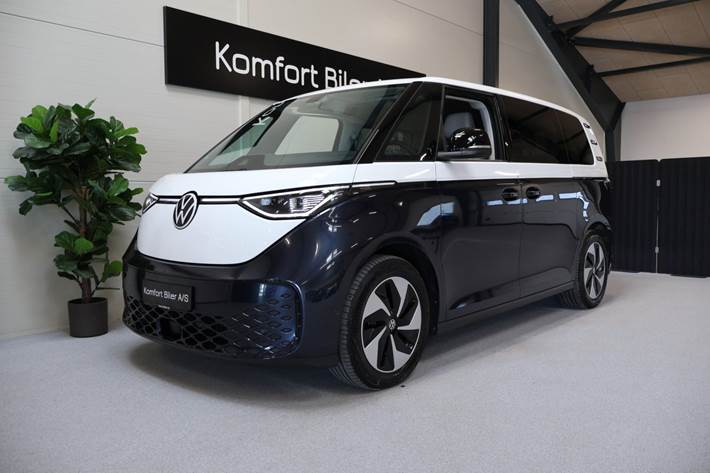 Blå VW ID.Buzz fra 2022