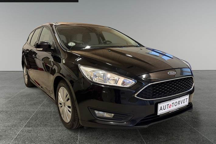 Sort Ford Focus fra 2015