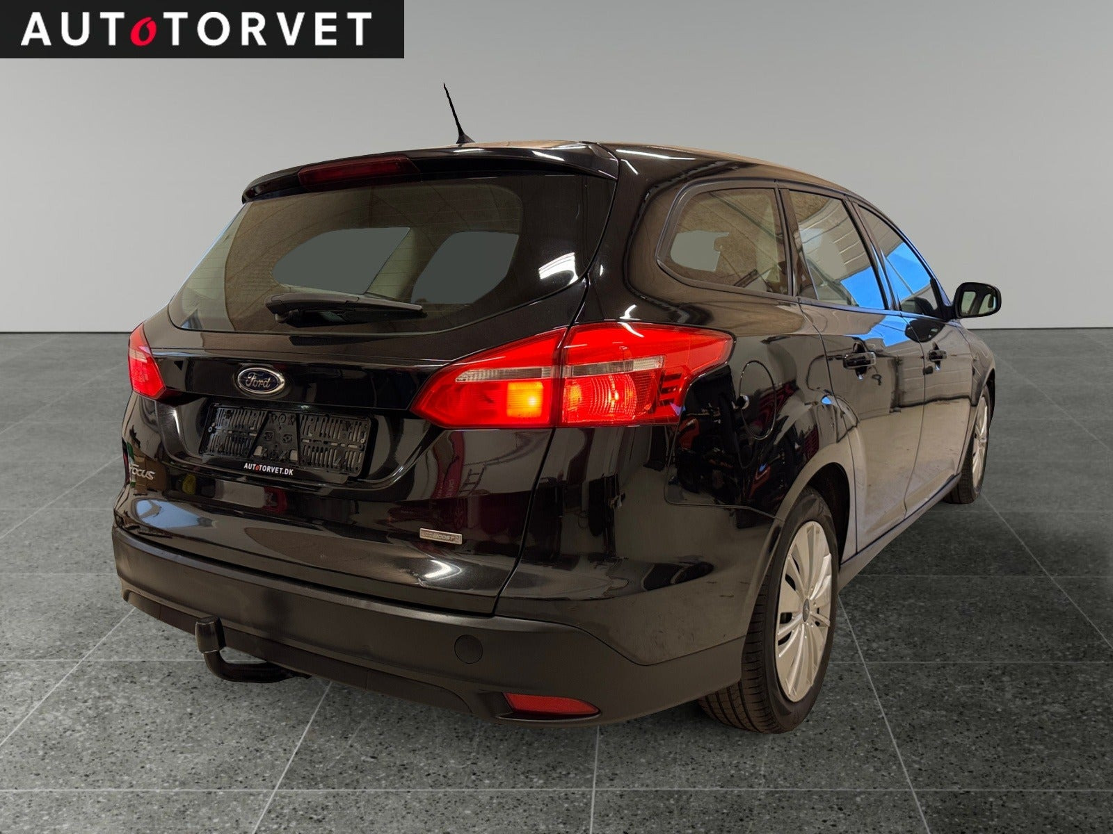 Sort Ford Focus fra 2015