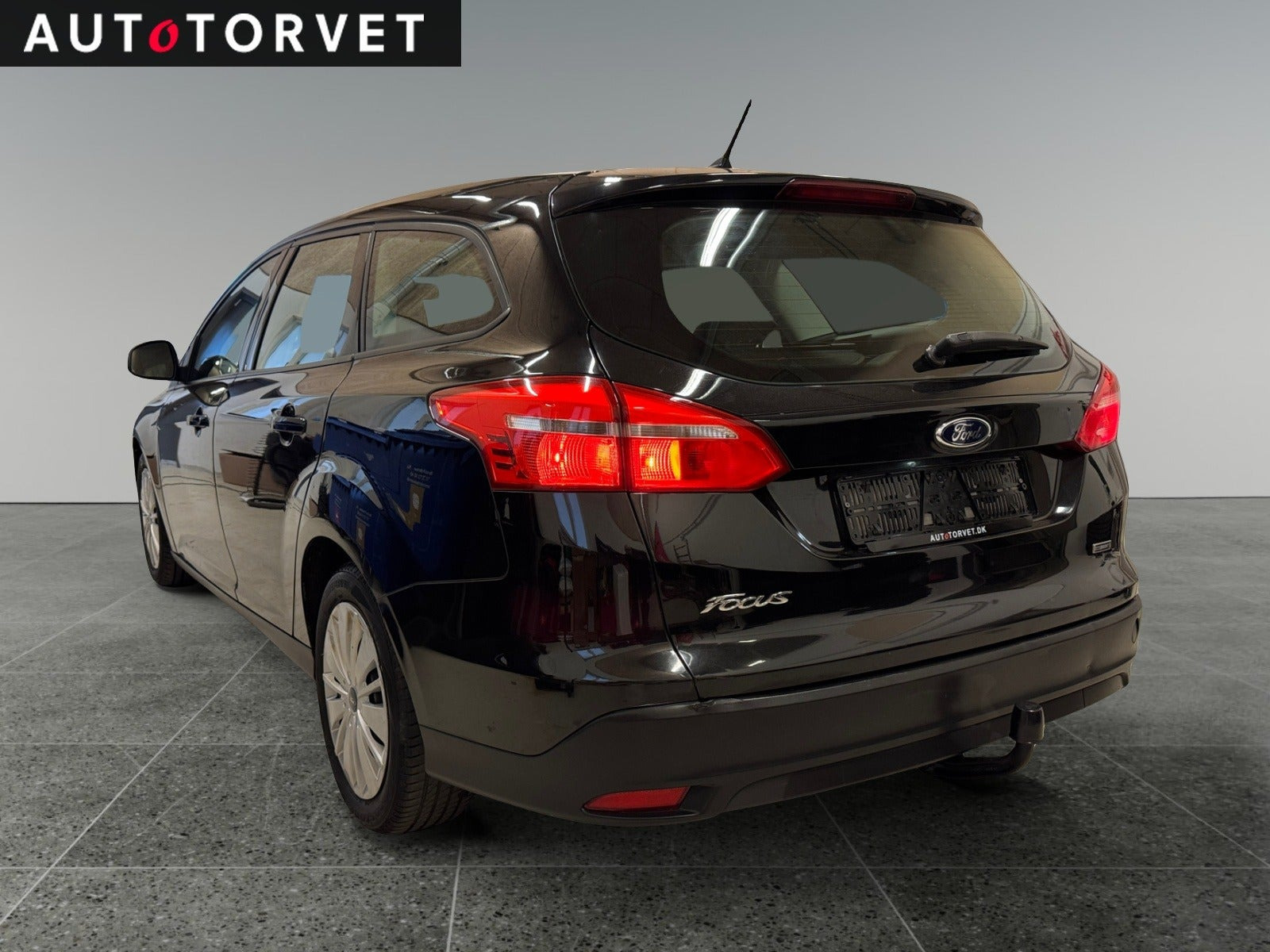 Sort Ford Focus fra 2015
