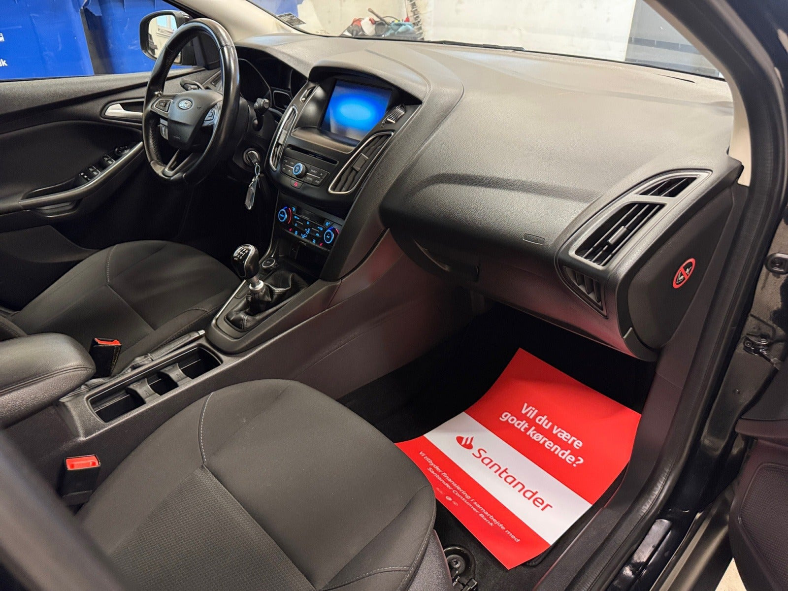 Sort Ford Focus fra 2015