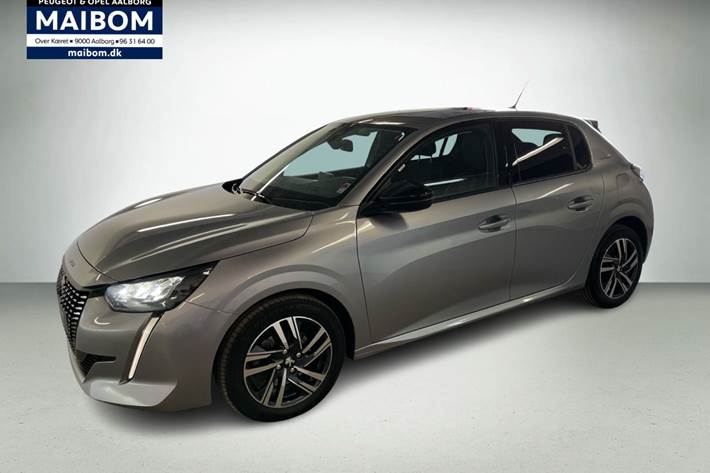 Sølv Peugeot 208 fra 2022