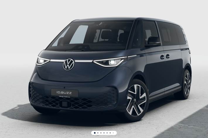 Blå VW ID.Buzz fra 2026