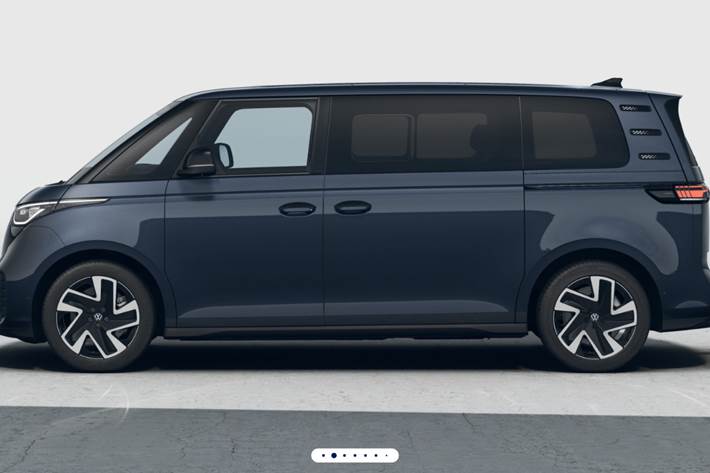 Blå VW ID.Buzz fra 2026