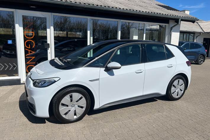 Hvid VW ID.3 fra 2021