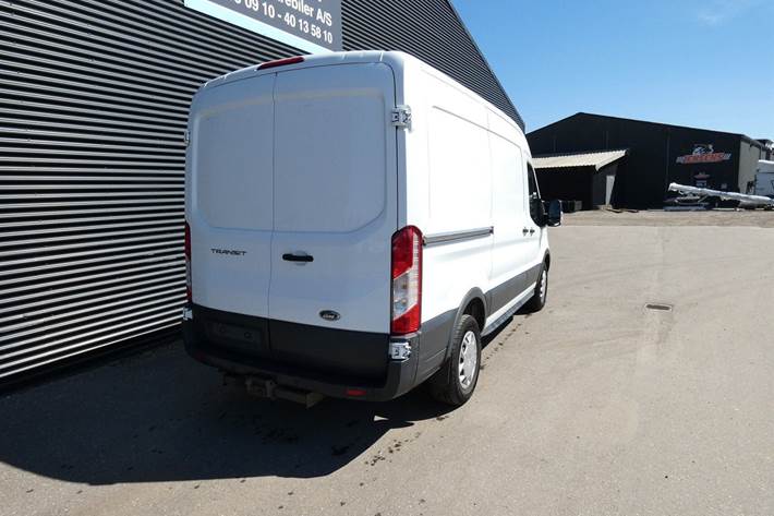 Hvid Ford Transit 350 L2 Van fra 2019