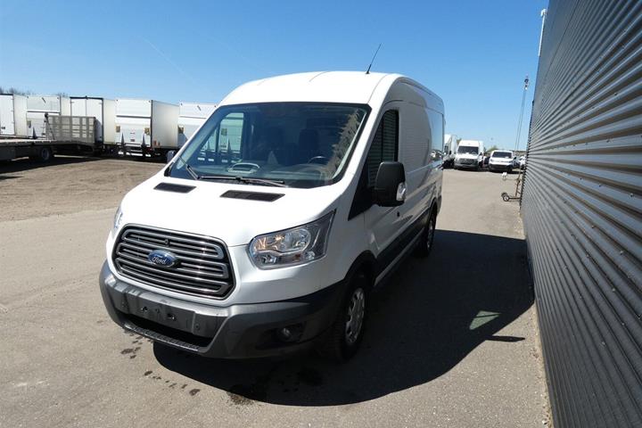 Hvid Ford Transit 350 L2 Van fra 2019