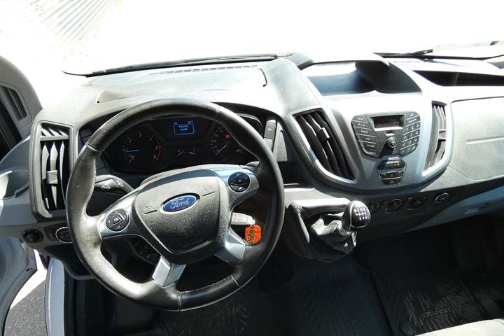 Hvid Ford Transit 350 L2 Van fra 2019