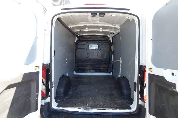 Hvid Ford Transit 350 L2 Van fra 2019