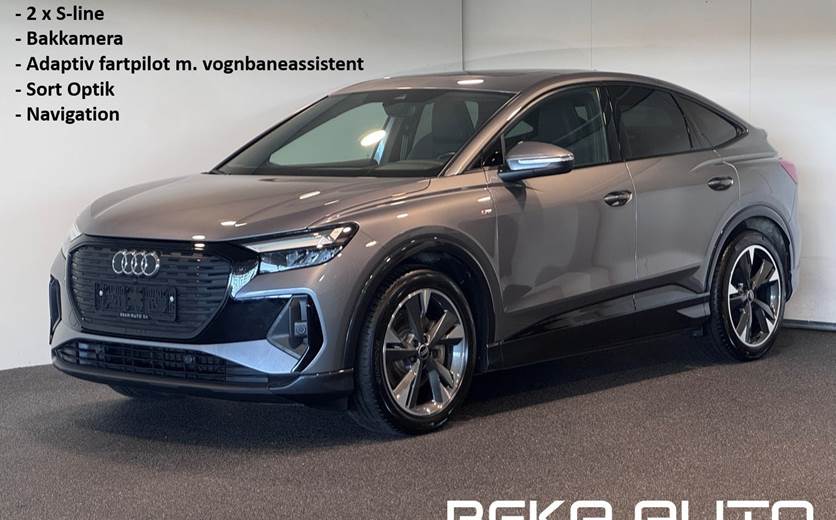 Audi Q4 e-tron 40 S-line Sportback