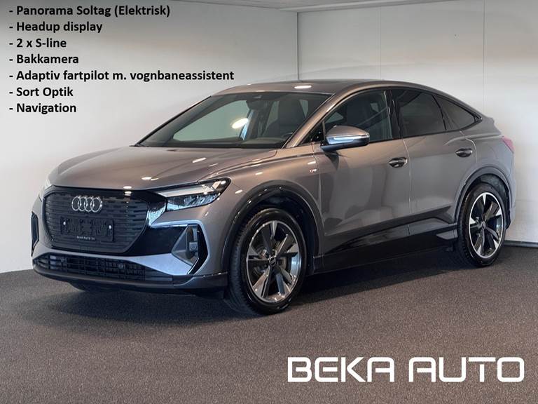 Audi Q4 e-tron 40 S-line Sportback