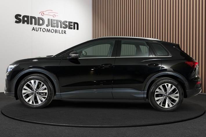 Sort Audi Q4 e-tron fra 2025