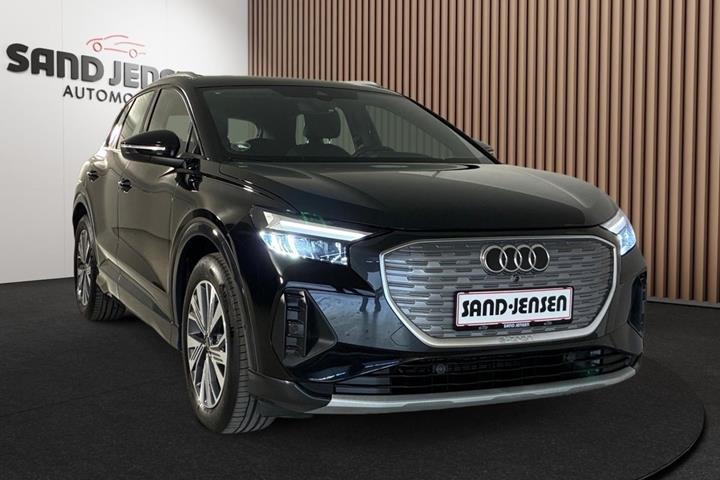 Sort Audi Q4 e-tron fra 2025