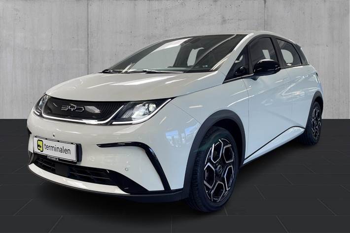 Beige BYD Dolphin fra 2024