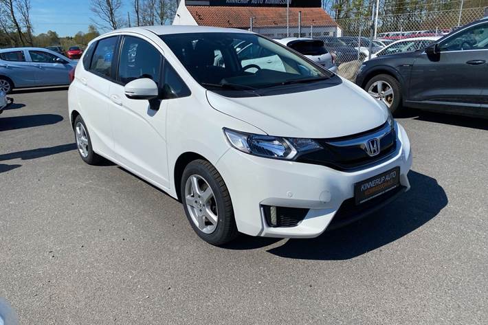 Hvid Honda Jazz fra 2016