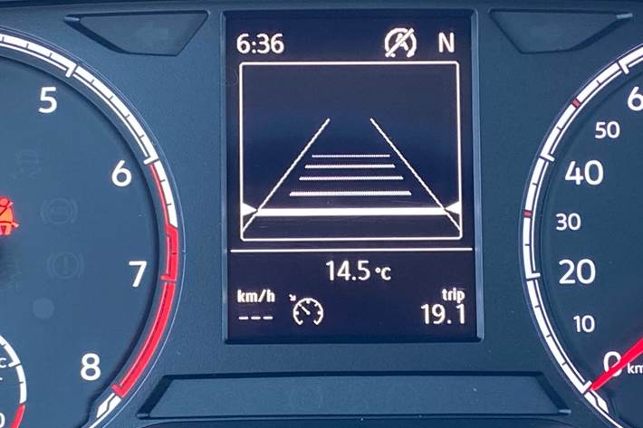 Hvid VW Polo fra 2017