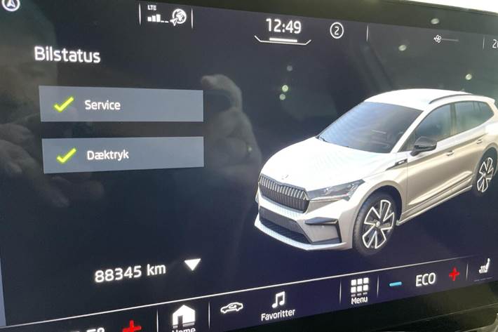 Sølv Skoda Enyaq fra 2022