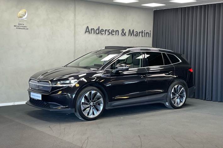 Sort Skoda Enyaq fra 2022