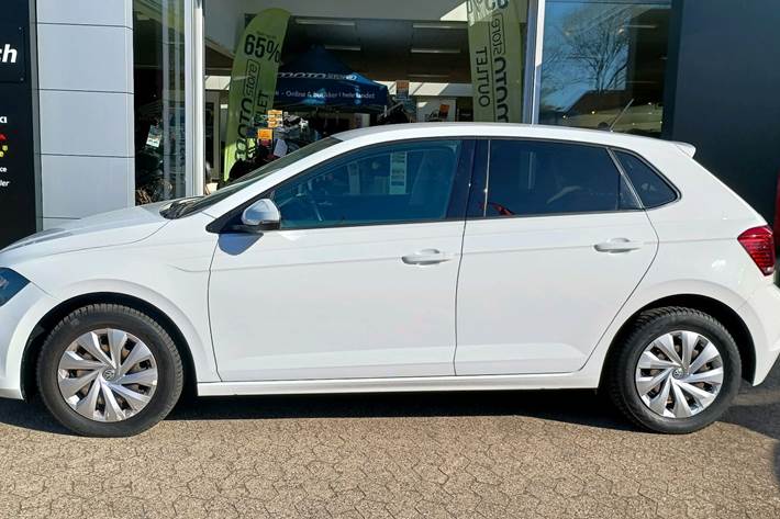Hvid VW Polo fra 2018
