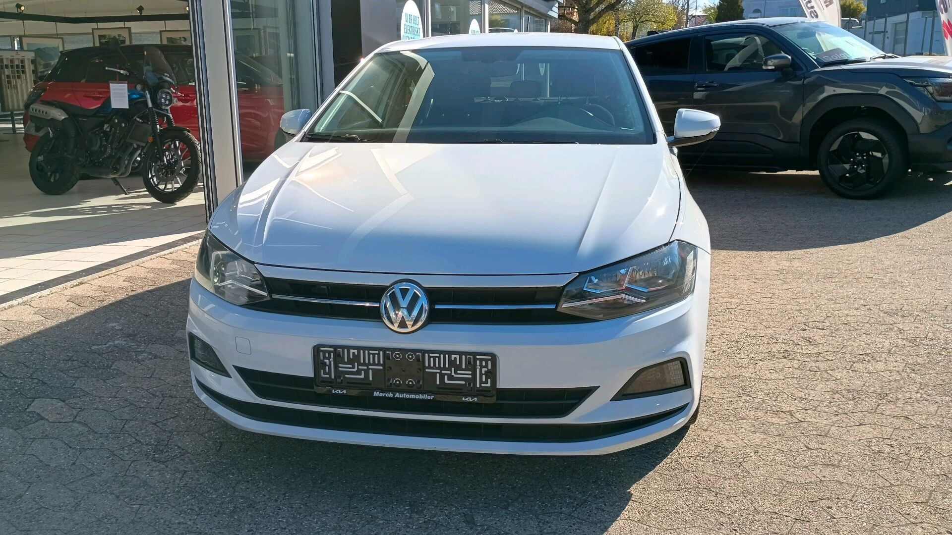 Hvid VW Polo fra 2018