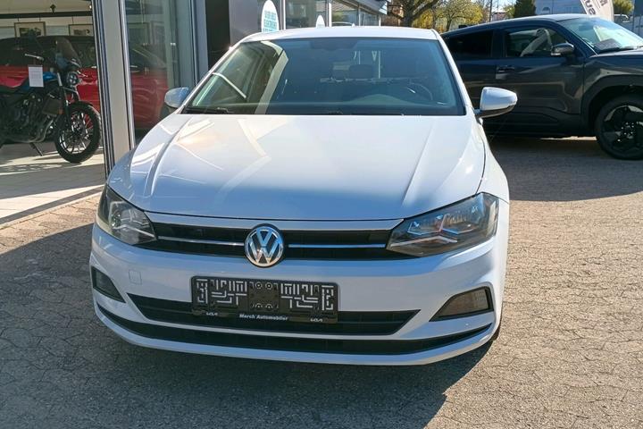Hvid VW Polo fra 2018