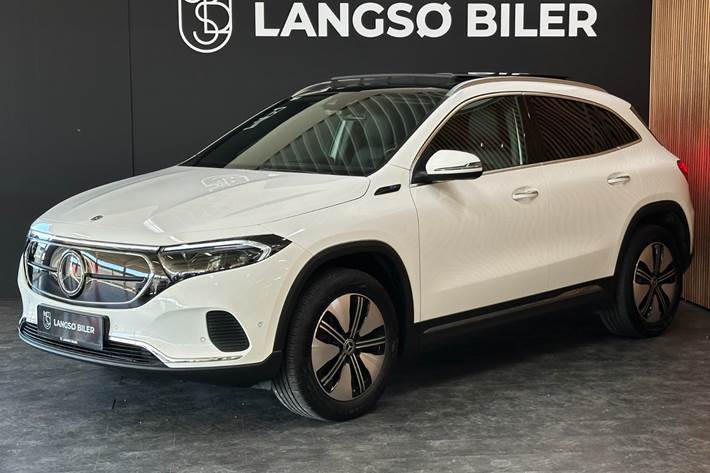 Hvid Mercedes EQA250 fra 2023