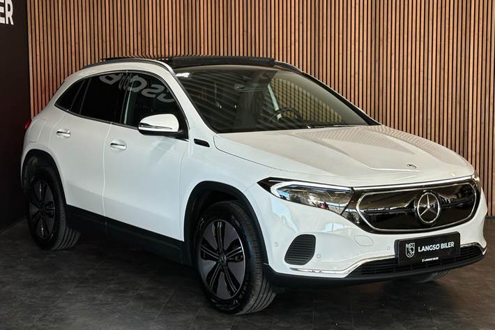 Hvid Mercedes EQA250 fra 2023