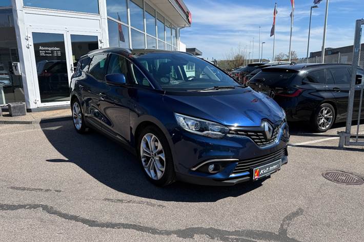 Blå Renault Grand Scenic IV fra 2018