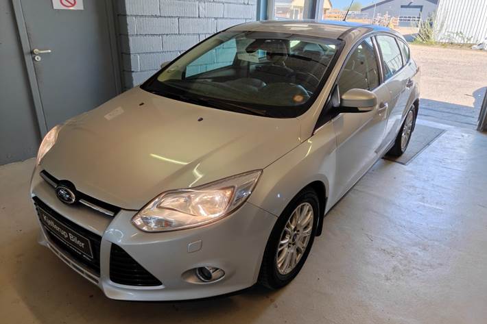 Gul Ford Focus fra 2011