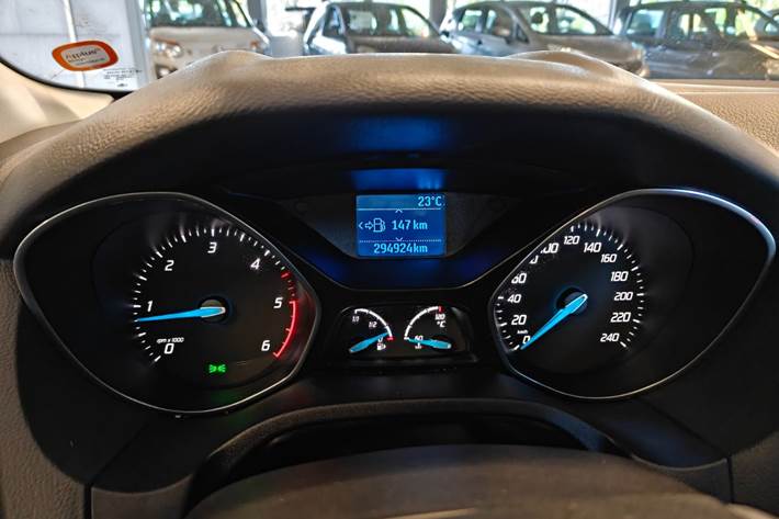 Gul Ford Focus fra 2011