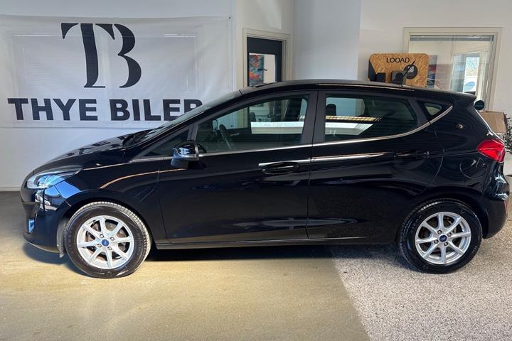 Sort Ford Fiesta fra 2020
