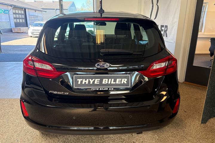 Sort Ford Fiesta fra 2020