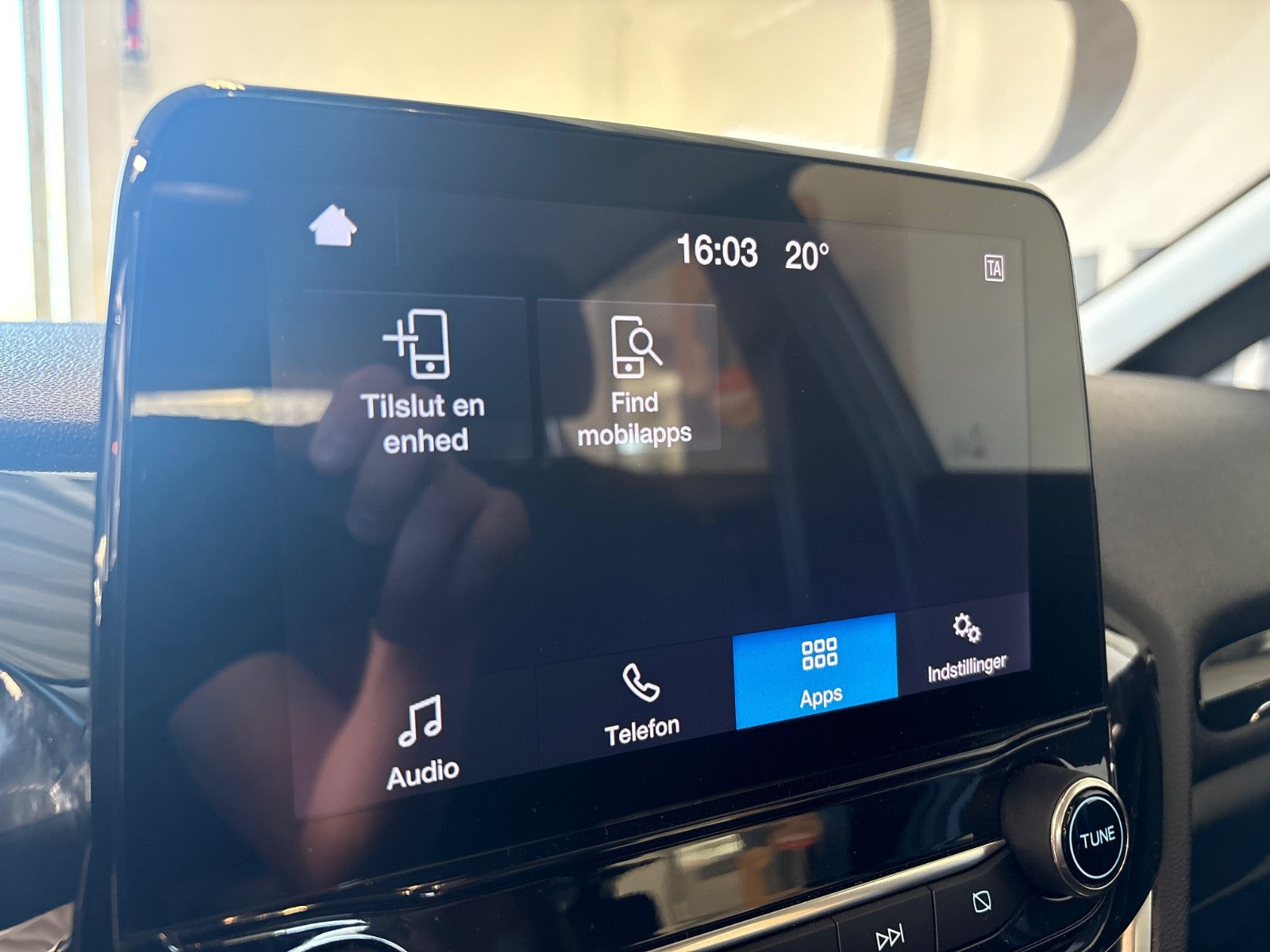 Sort Ford Fiesta fra 2020