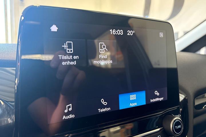 Sort Ford Fiesta fra 2020