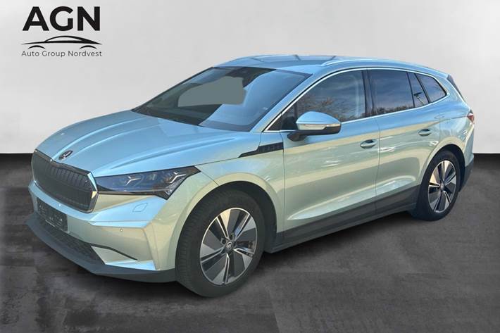 Turquoise Skoda Enyaq fra 2021