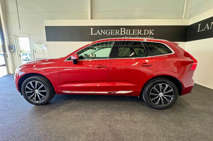 Rød Volvo XC60 fra 2018