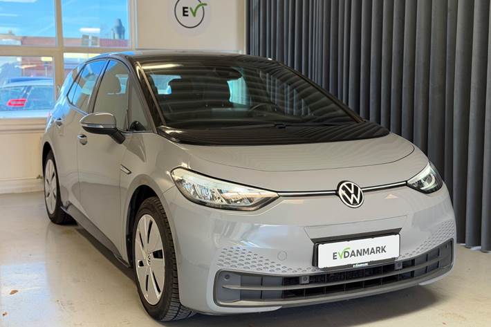 Grå VW ID.3 fra 2021