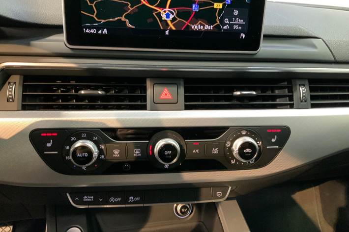 Sort Audi A4 fra 2017