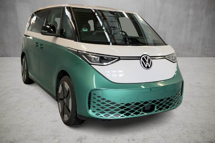 Grøn VW ID.Buzz fra 2024