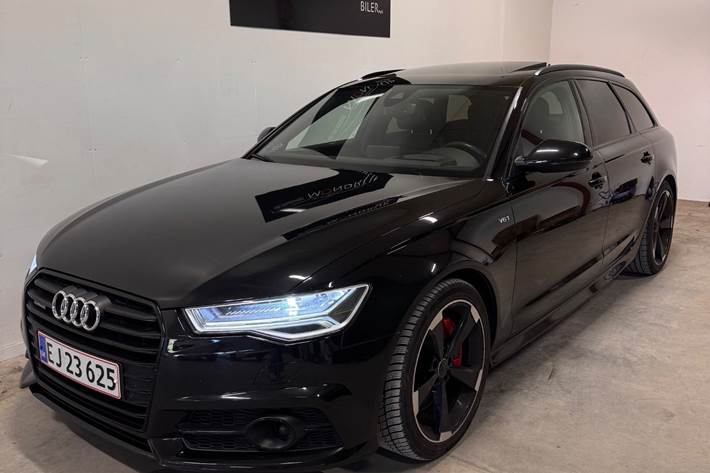 Sort Audi A6 fra 2015
