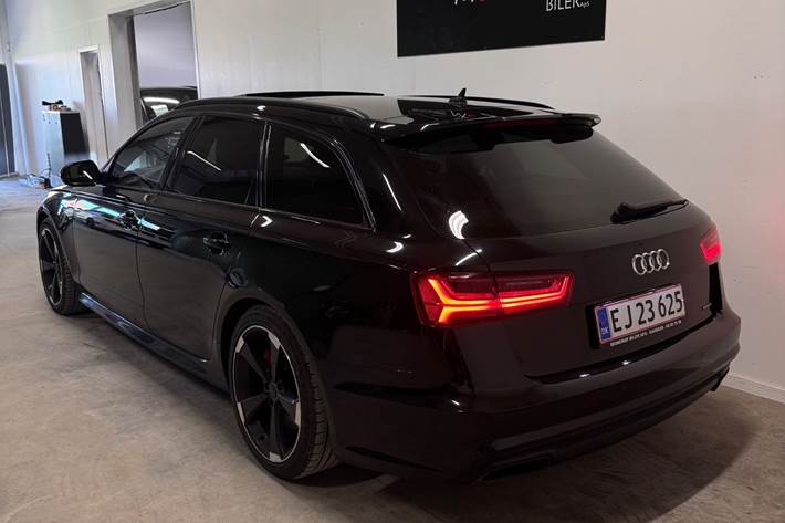 Sort Audi A6 fra 2015