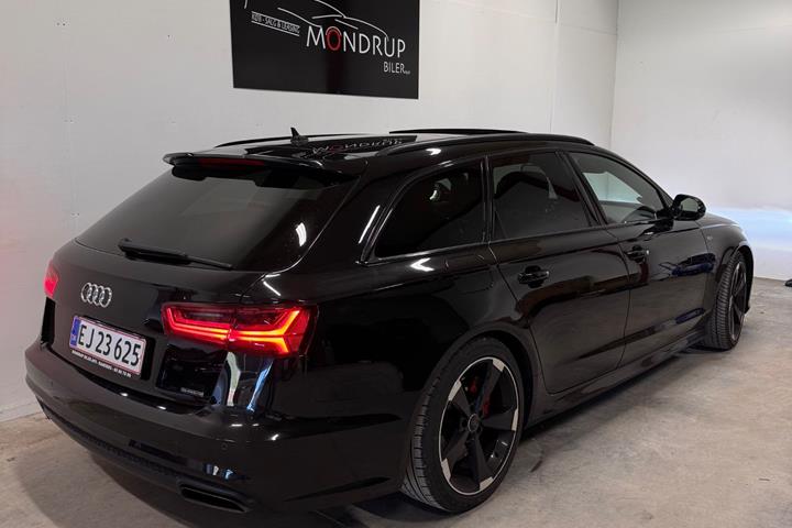 Sort Audi A6 fra 2015